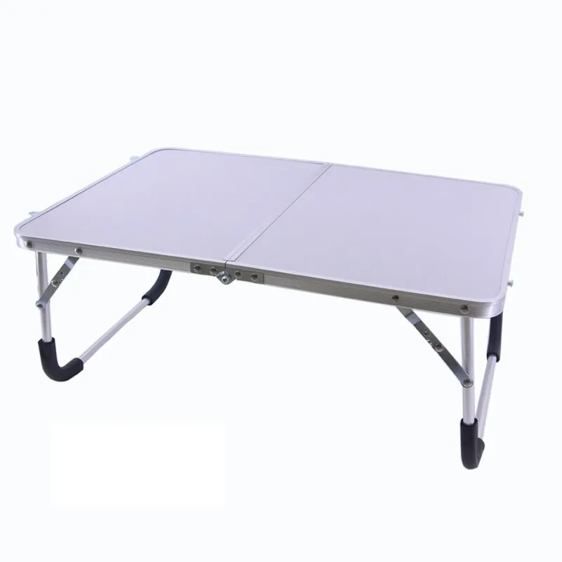 VILEAD Portable Folding Picnic Table Aluminum Ultralight Waterproof Foldable Hiking Camping Self Driving Travel 61*42*27 cm