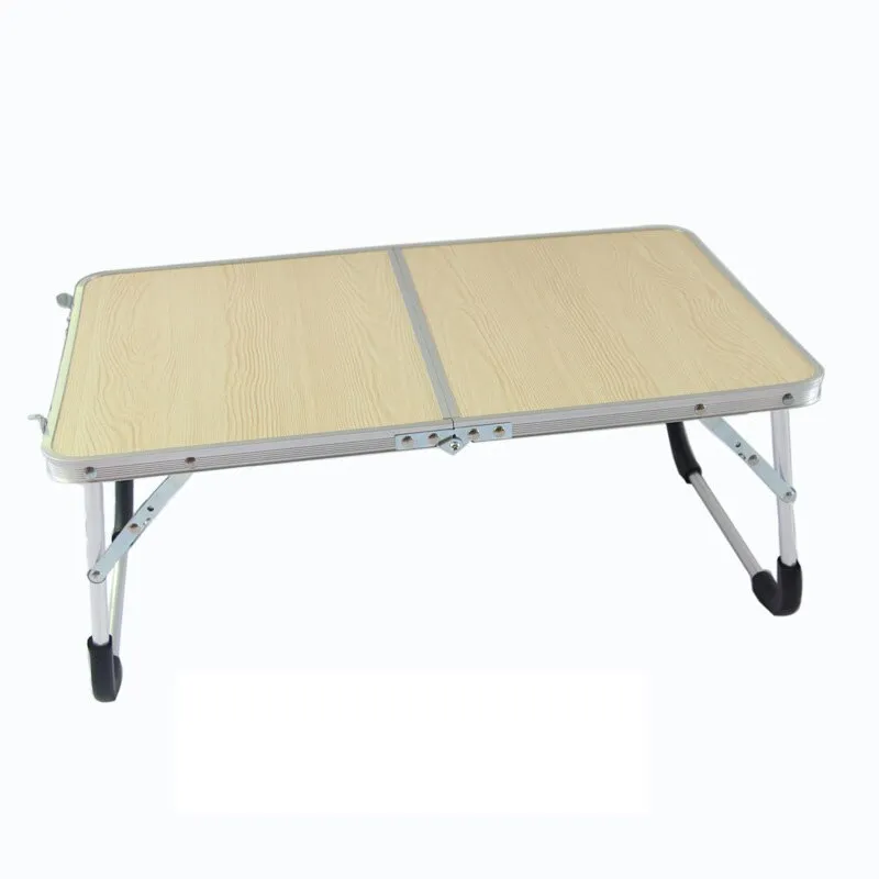 VILEAD Portable Folding Picnic Table Aluminum Ultralight Waterproof Foldable Hiking Camping Self Driving Travel 61*42*27 cm